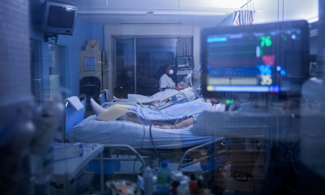 Một phòng điều trị bệnh nhân Covid-19 trong một bệnh viện ở Bỉ hôm 21/12 - Ảnh: Getty/Bloomberg.