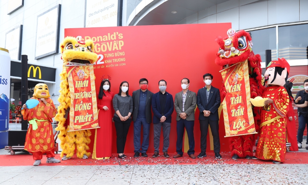 McDonald’s khai trương nhiều cửa hàng mới trong tháng 12.