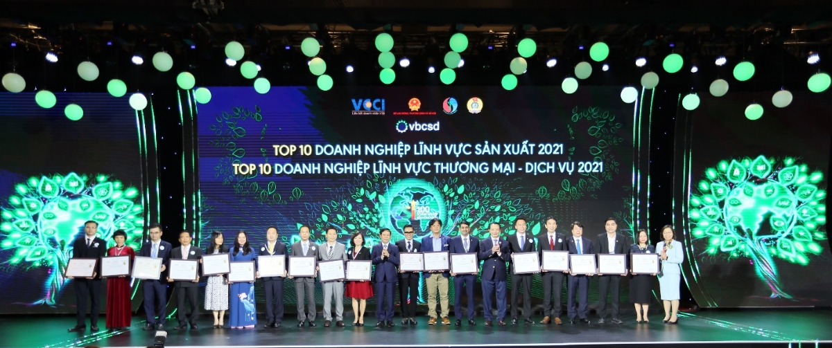 Suntory PepsiCo thuộc Top 10 Doanh nghiệp bền vững Việt Nam 2021 – Theo VCCI & VBCSD