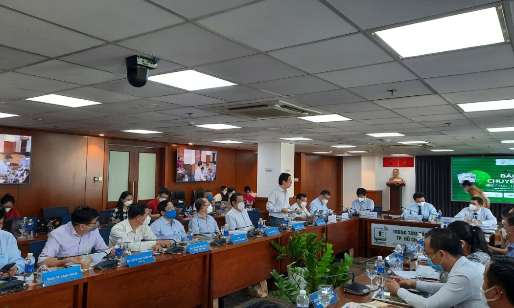 Tọa đàm “Báo chí chuyển đổi số để phát triển bền vững” diễn ra ngày 23/12 tại Trung tâm Báo chí TP.HCM