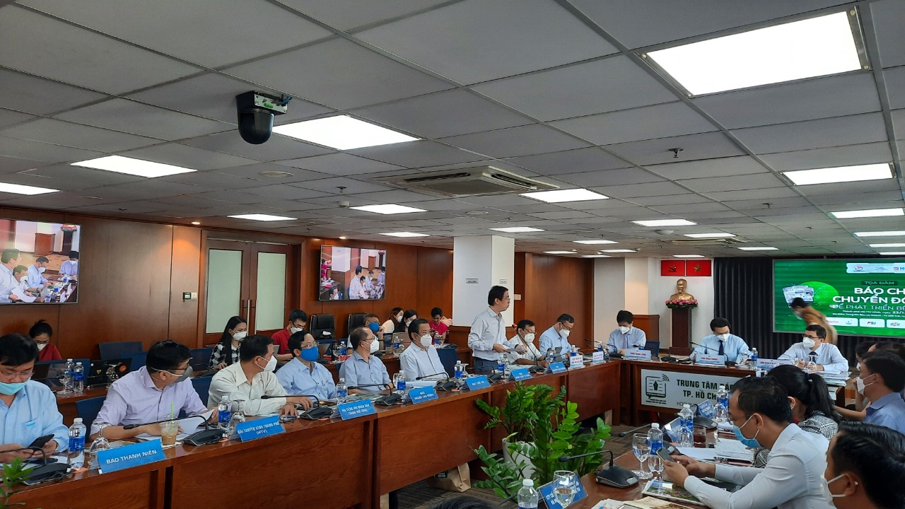 Tọa đàm “Báo chí chuyển đổi số để phát triển bền vững” diễn ra ngày 23/12 tại Trung tâm Báo chí TP.HCM