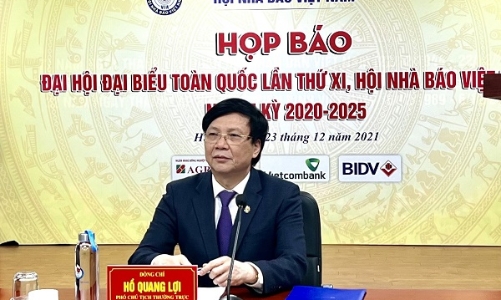 553 đại biểu tham dự Đại hội Hội Nhà báo Việt Nam lần thứ XI