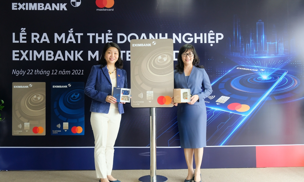 Lễ ra mắt bộ đôi thẻ quốc tế dành cho khách hàng doanh nghiệp Eximbank Mastercard Business.