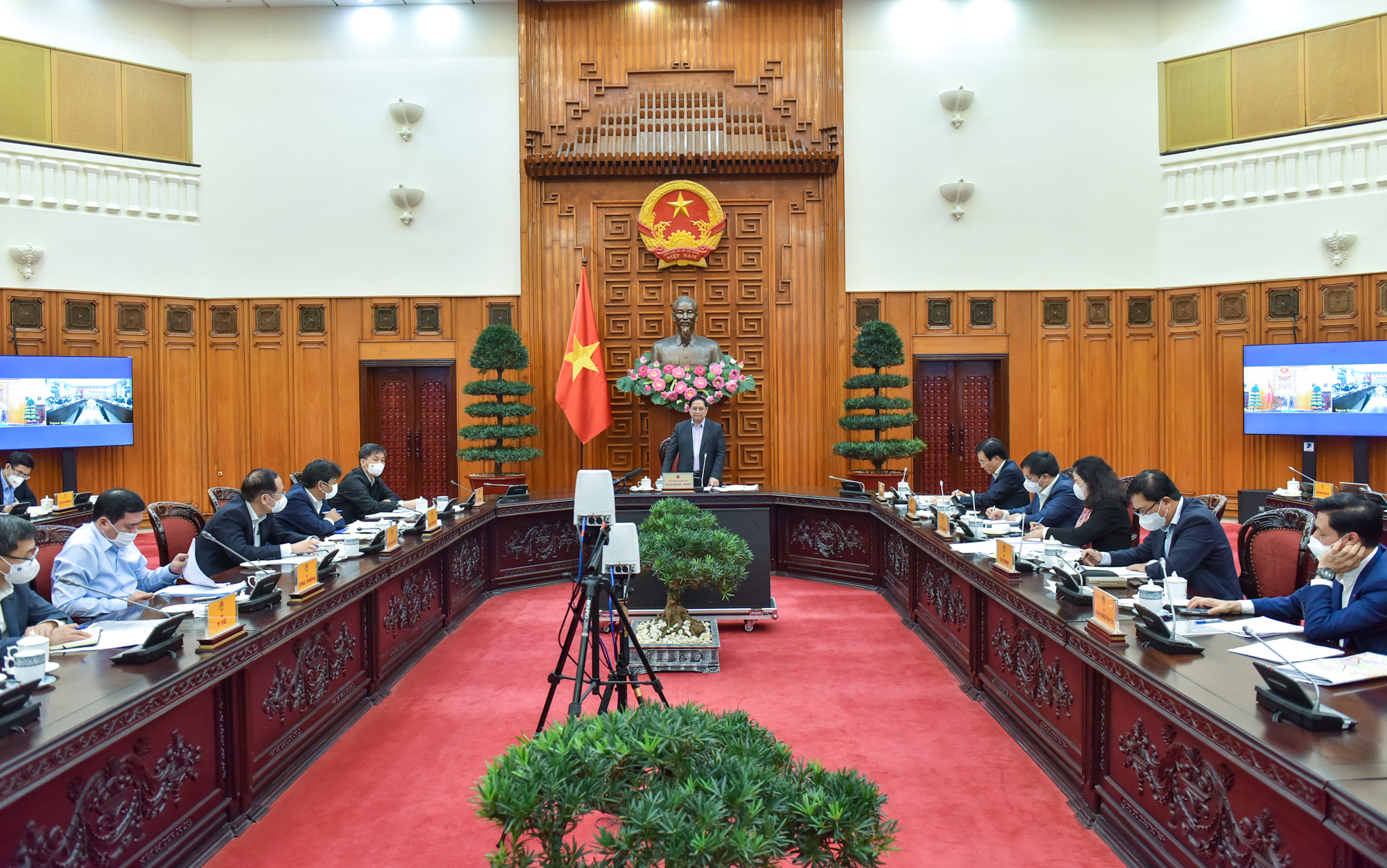 Toàn cảnh buổi làm việc - Ảnh: VGP