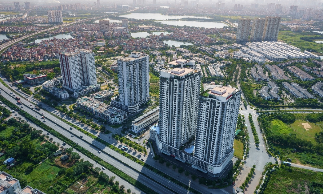 Bất động sản vùng ven sẽ là động lực tăng trưởng chính của thị trường trong thời gian tới. Ảnh: Gamuda City (Hà Nội).