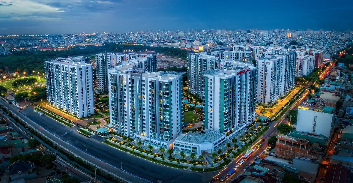 Cuộc đua săn quỹ đất thu hút cả nhà đầu tư trong nước và khối ngoại. Ảnh: Celadon City (Gamuda Land).