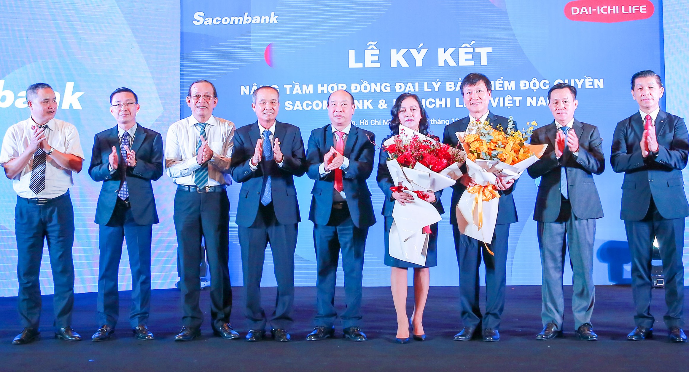Sau hơn 4 năm hợp tác, tổng doanh thu phí bảo hiểm Sacombank và Dai-ichi Life Việt Nam đạt gần 6.000 tỷ đồng.