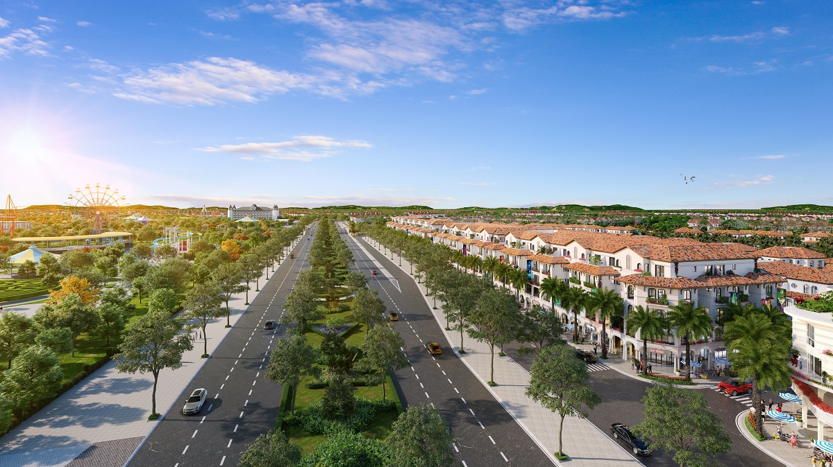 Sun Riverside Village l&agrave; lời giải cho b&agrave;i to&aacute;n đầu tư cuối năm tại xứ Thanh. Ảnh phối cảnh minh họa.
