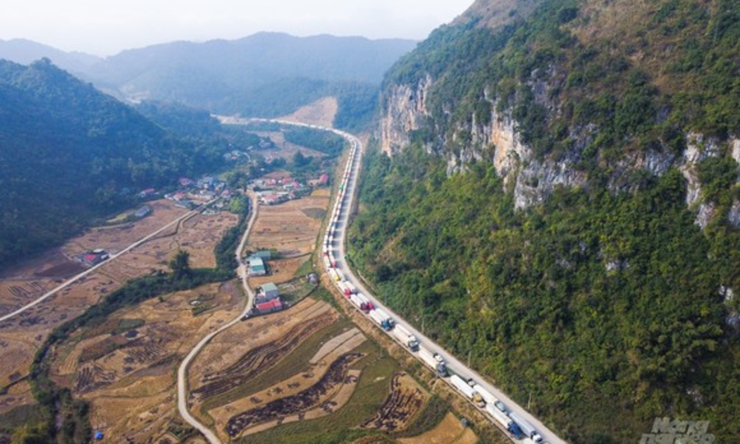 Hàng ngàn xe chở nông sản vẫn