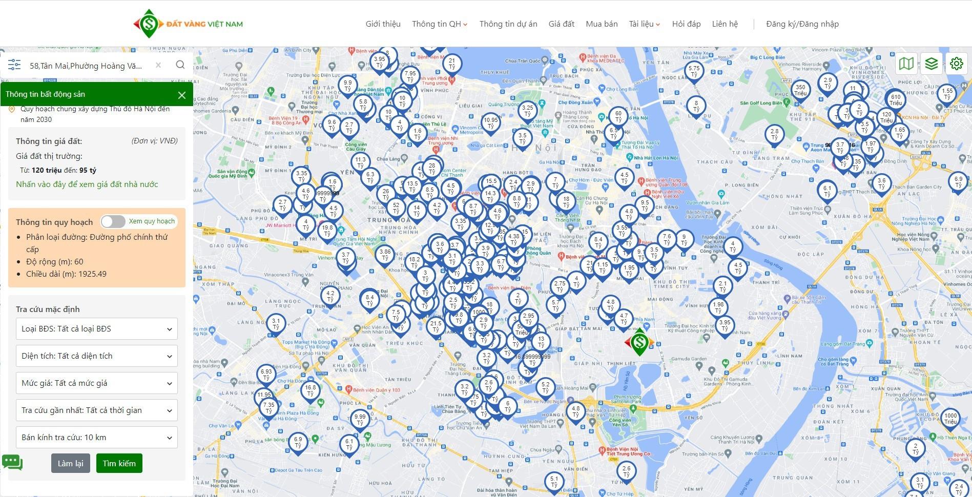 Kh&aacute;ch h&agrave;ng c&oacute; thể nắm tất cả số liệu li&ecirc;n quan qua hệ thống th&ocirc;ng tin địa l&yacute; được ứng dụng tr&ecirc;n nền bản đồ GIS.