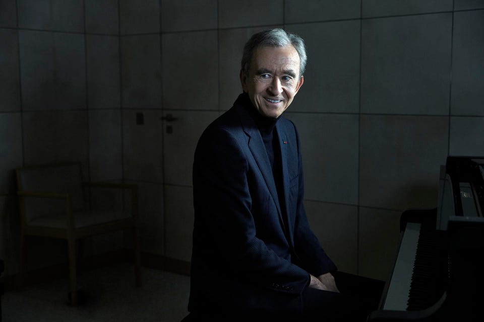 Tỷ phú  Bernard Arnault - Ảnh: Forbes
