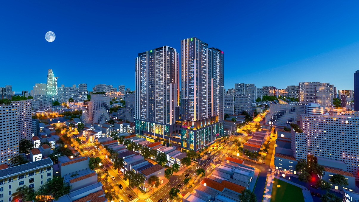 Phối cảnh dự án The Grand Manhattan sở hữu "tọa độ vàng" hiếm hoi tại trung tâm quận 1.
