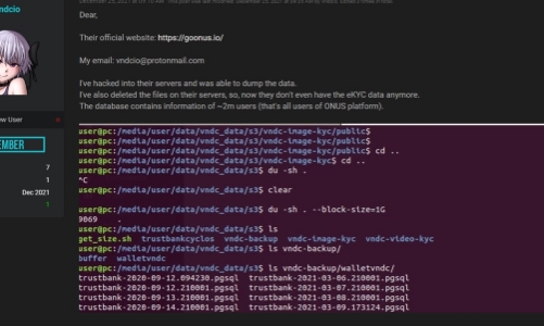 Vụ gần 2 triệu thông tin người dùng bị rao bán trên sàn tiền ảo ONUS: Vì thị trường phát triển quá nóng?