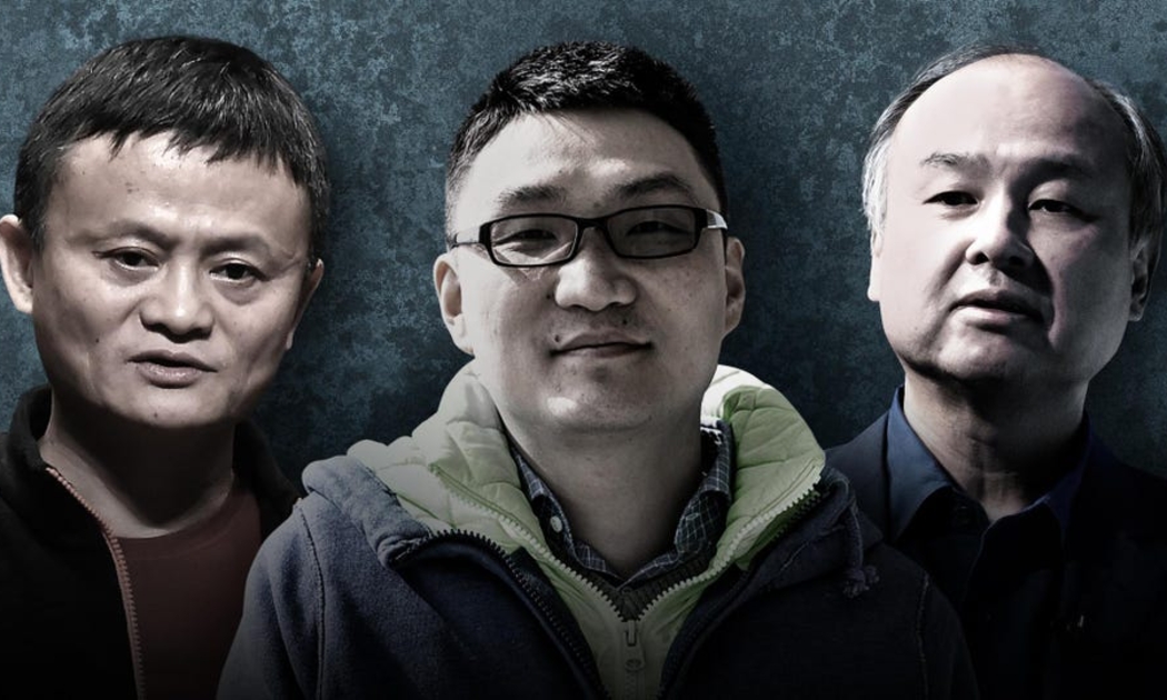 Từ trái sang phải: Tỷ phú Jack Ma, Colin Zheng Huang và Masayoshi Son - Ảnh: Forbes