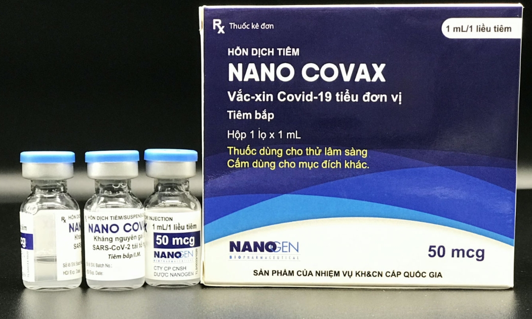 Vaccine Nanocovax đạt yêu cầu hiệu lực bảo vệ theo khuyến cáo của Tổ chức y tế thế giới (WHO)