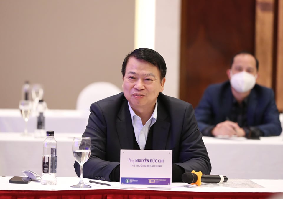 Thứ trưởng Bộ Tài chính Nguyễn Đức Chi - Ảnh: Duy Linh. 