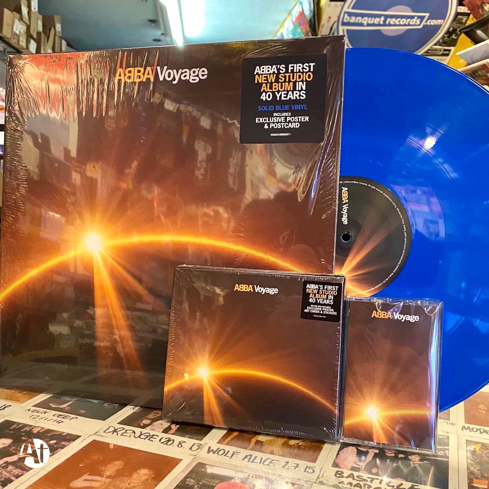 Album&nbsp;Voyage của ban nhạc ABBA l&agrave; album ca nhạc được ti&ecirc;u thụ nhanh nhất trong năm 2021.