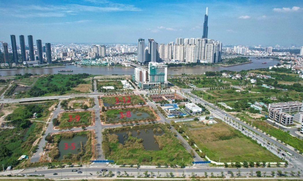 Khu đô thị mới Thủ Thiêm tại TP.HCM.