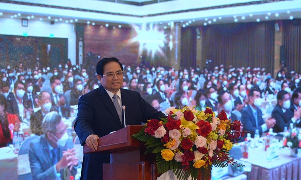 Thủ tướng phát biểu chỉ đạo tại Đại hội của VCCI.