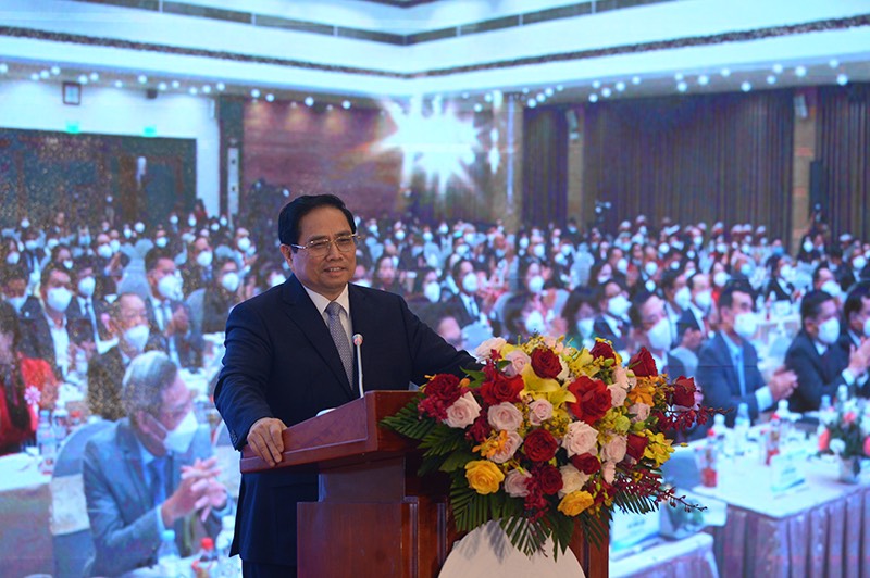 Thủ tướng phát biểu chỉ đạo tại Đại hội của VCCI.