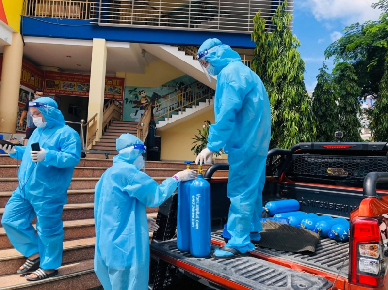 Ưu tiên cho phương tiện chở oxy được phép đi vào các tuyến đường quan trọng, giờ cấm xe tải, giờ cao điểm. 