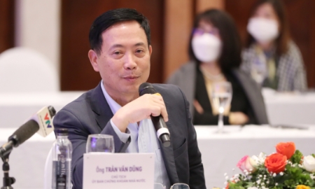 Ông Trần Văn Dũng, Chủ tịch Uỷ ban Chứng khoán.