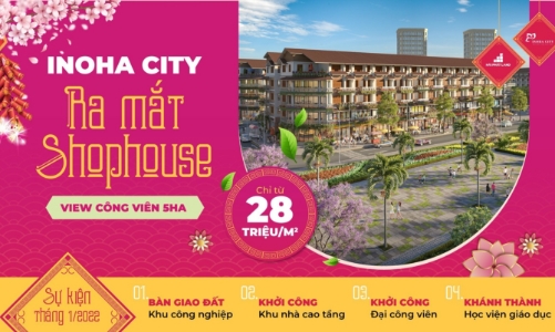 Đẩy mạnh các công trình hạ tầng trước Tết, Inoha City “hút” giới đầu tư