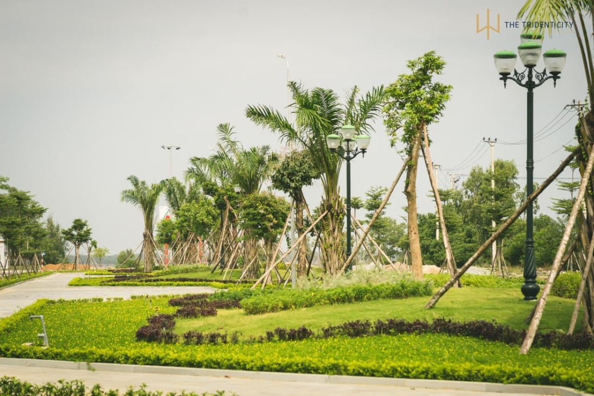 Hạ tầng vượt tiến độ tại dự &aacute;n Đầu tư X&acirc;y dựng nh&agrave; ở Khu d&acirc;n cư An Ph&uacute;.