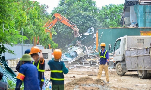 Hà Nội kiểm tra việc thi hành pháp luật về trật tự xây dựng tại một số quận, huyện