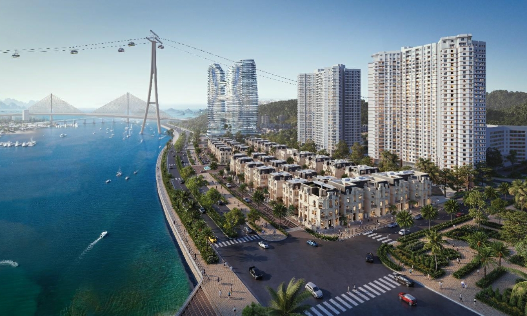 Vị trí đắc địa kề sát vịnh biển, dự án hưởng trọn miền khí hậu thiên nhiên trong lành nắng gió lay động xúc cảm.