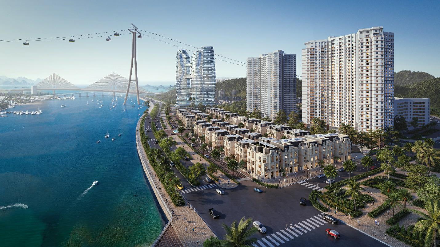 Vị trí đắc địa kề sát vịnh biển, dự án hưởng trọn miền khí hậu thiên nhiên trong lành nắng gió lay động xúc cảm.