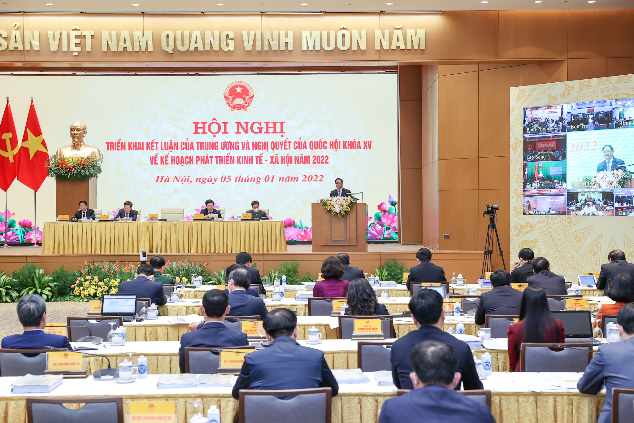 To&agrave;n cảnh hội nghị - Ảnh: VGP