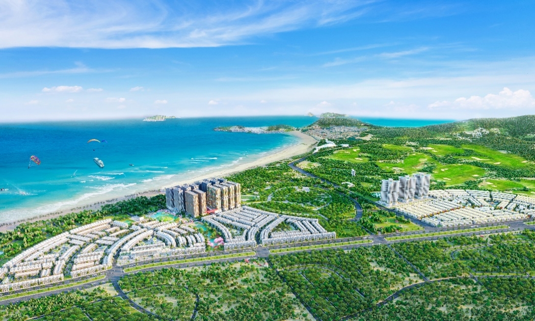 Phối cảnh dự án Khu đô thị Nhơn Hội New City.