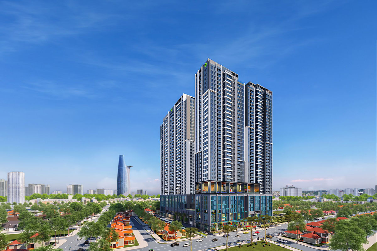 Phối cảnh dự án The Grand Manhattan nằm tại lõi trung tâm quận 1, Tp.HCM.