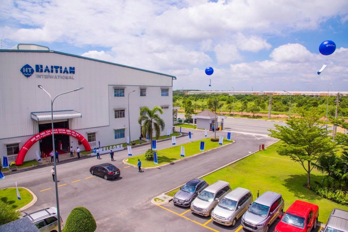 Nh&agrave; m&aacute;y Huayuan Việt Nam tại VSIP II, tỉnh B&igrave;nh Dương.