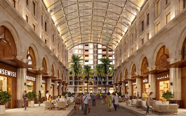 Malibu Walk - mảnh gh&eacute;p hội tụ những tiện &iacute;ch độc đ&aacute;o mang ti&ecirc;u chuẩn quốc tế. Ảnh: Masteri Waterfront.