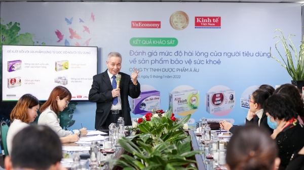 Sản phẩm BVSK của Dược phẩm Á Âu: Khảo sát mức độ hài lòng của người dùng