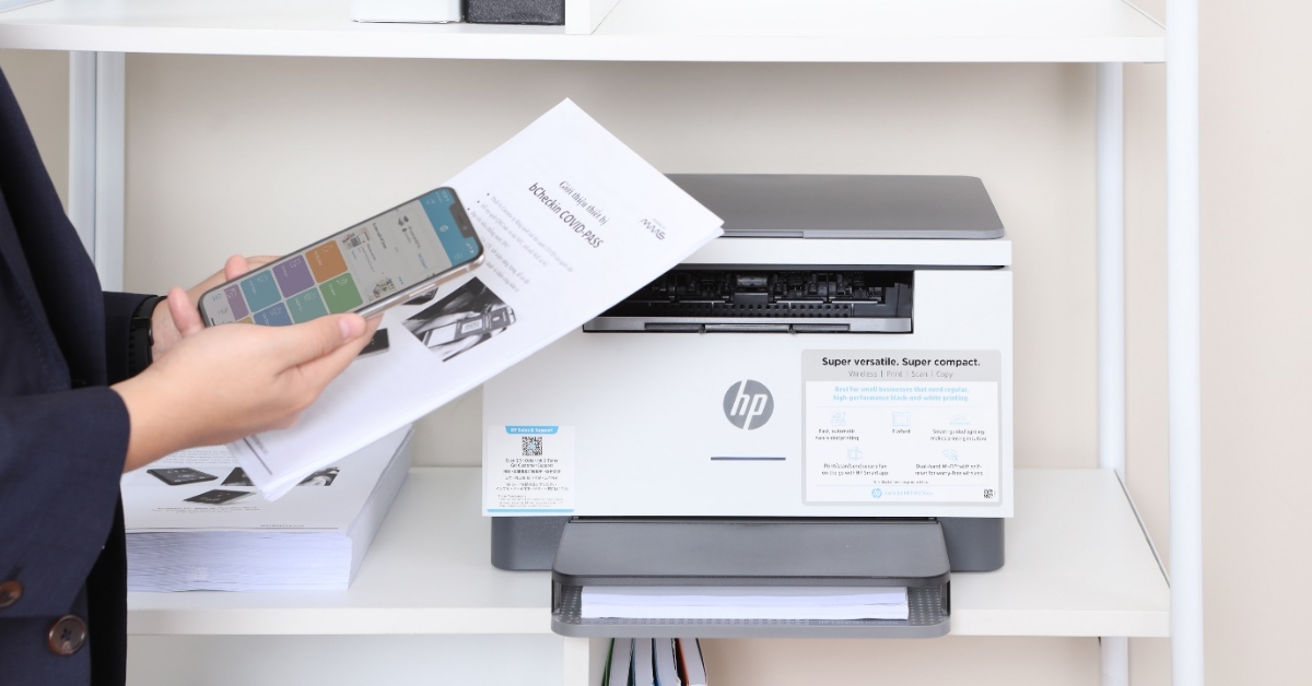 In ấn, scan từ bất cứ đâu với ứng dụng HP Smart.