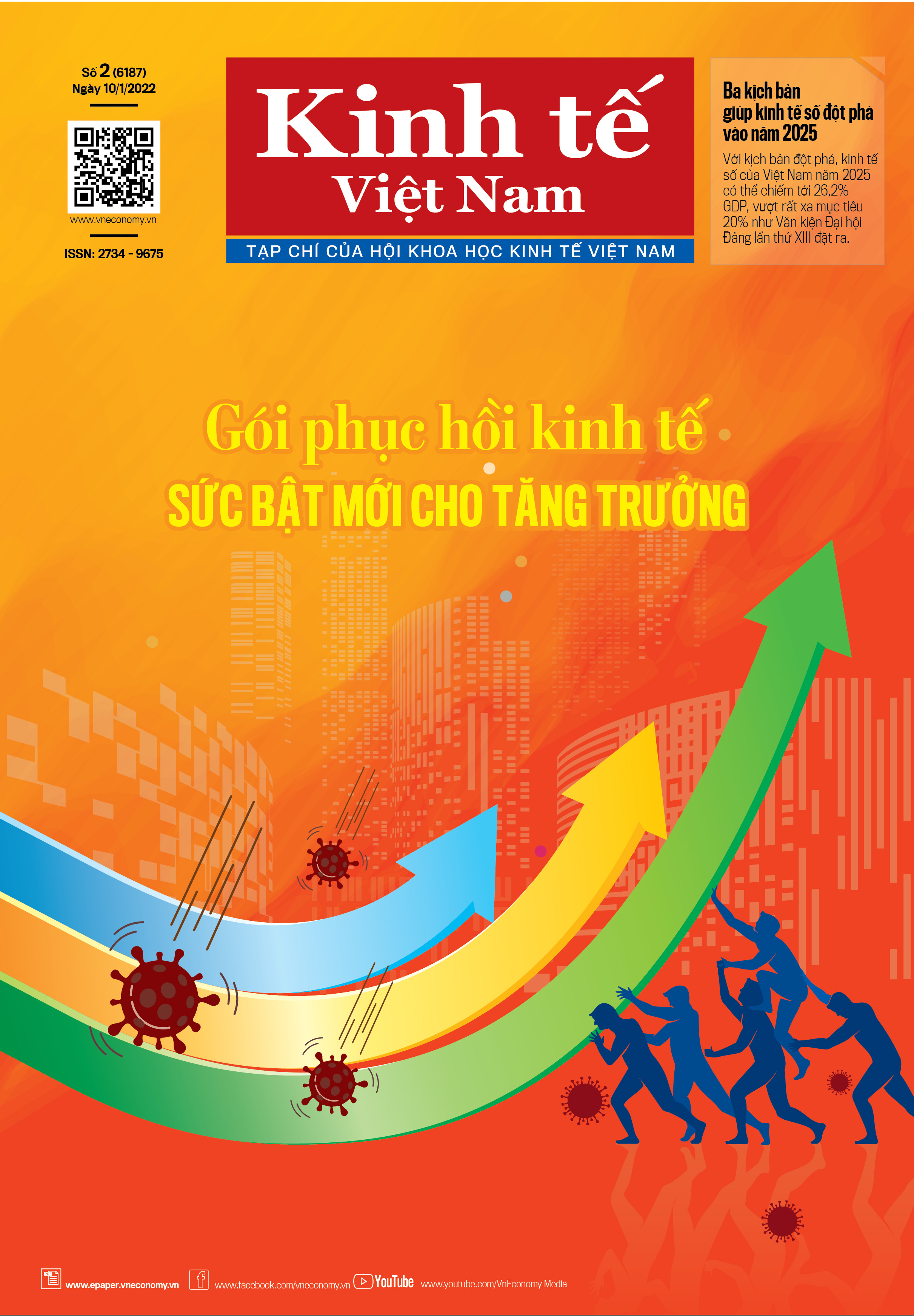 Tạp ch&iacute; Kinh tế Việt Nam số 2-2022