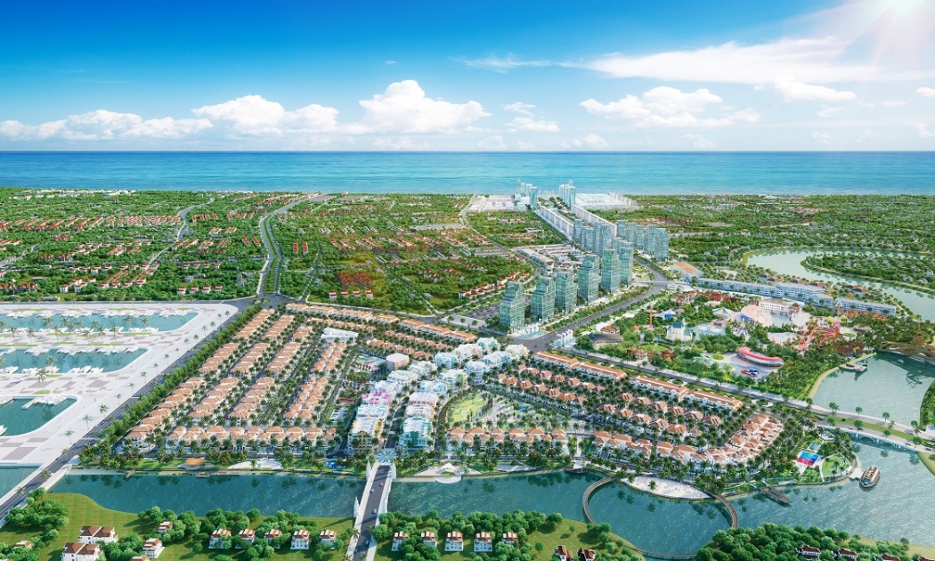 Sở hữu vị trí đắc địa, Sun Riverside Village là chốn an cư đẳng cấp của cộng đồng tinh hoa. Ảnh phối cảnh minh họa.