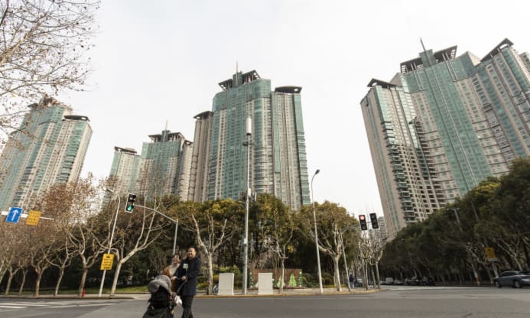 Một dự án của Shimao Group ở Thượng Hải hôm 8/1 - Ảnh: Bloomberg.
