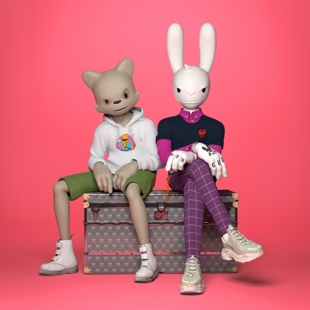 Nhà mốt Gucci cũng vừa tuyên bố hợp tác với thương hiệu thiết kế và sản xuất đồ chơi Superplastic.