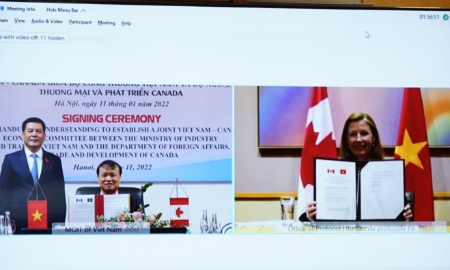 Ký kết Bản ghi nhớ về việc thành lập Ủy ban hỗn hợp về kinh tế Việt Nam – Canada