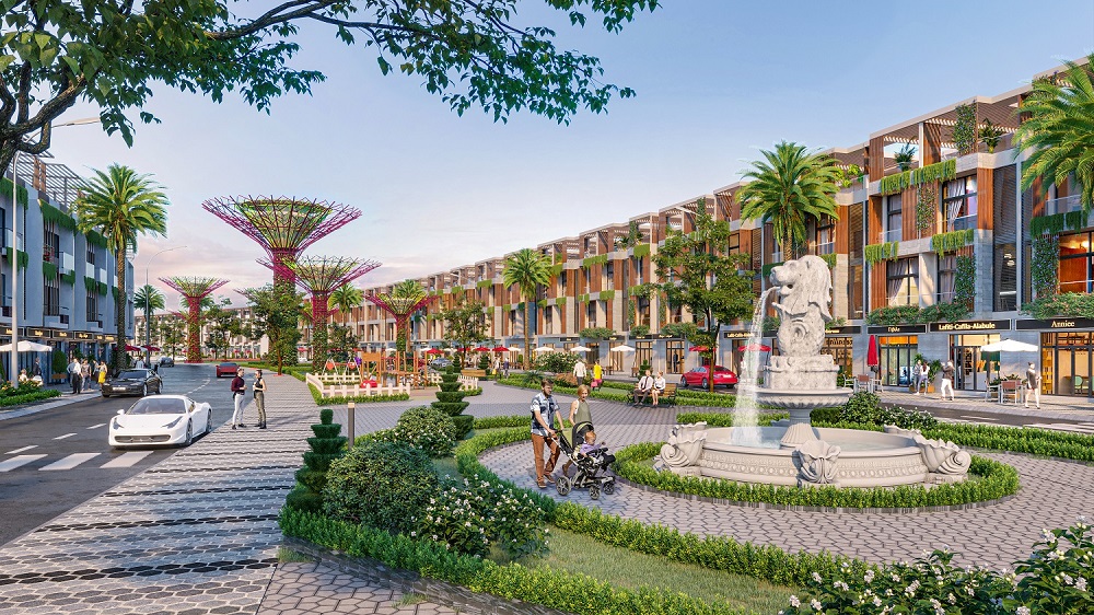 Hệ tiện ích hiện đại dành cho cư dân tương lai của Khu đô thị Nhơn Hội New City.