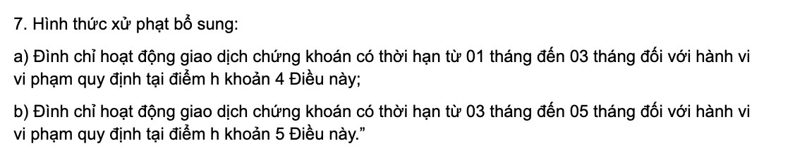 Điểm b Khoản 7 Điều 33.