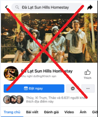 Nhiều trang thông tin giới thiệu homestay không đảm bảo chất lượng tại Đà Lạt 