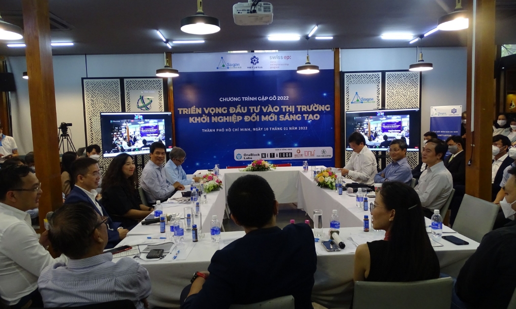 Chương trình gặp gỡ 2022: Triển vọng đầu tư vào thị trường khởi nghiệp Đổi mới Sáng tạo được tổ chức chiều 10/1/2022.