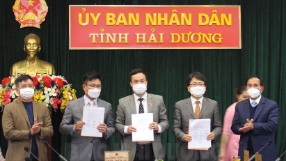 Hai Duong signs MoU with South Korean companies on industrial - urban - service park project