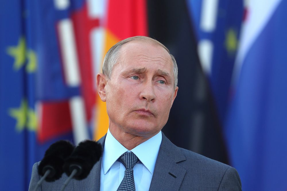 Tổng thống Nga Vladimir Putin - Ảnh: Bloomberg.