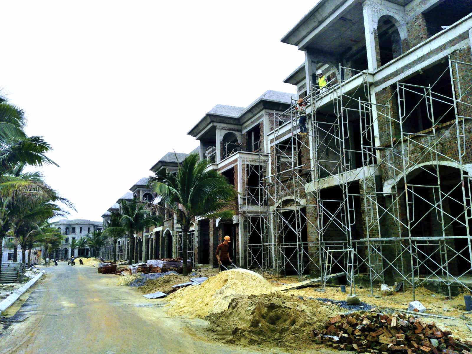 FLC Quảng Bình đang đẩy nhanh tiến độ thi công.